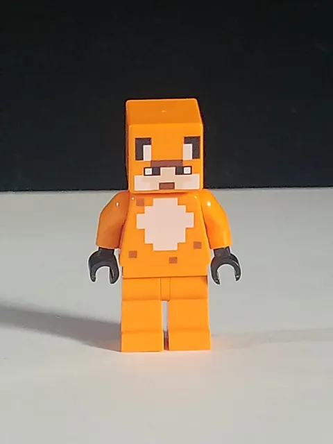 LEGO Minecraft Minifigure min110 Fox Skin from Set 21178 Fox Lodge