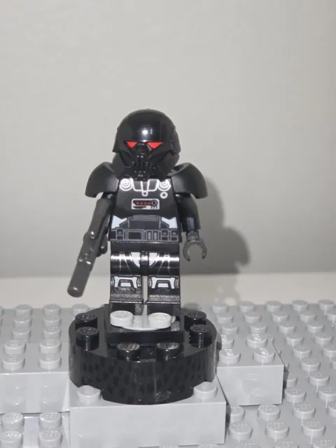 Lego New Star Wars Dark Trooper Minifigure Droid 75324 75315 The Mandalorian