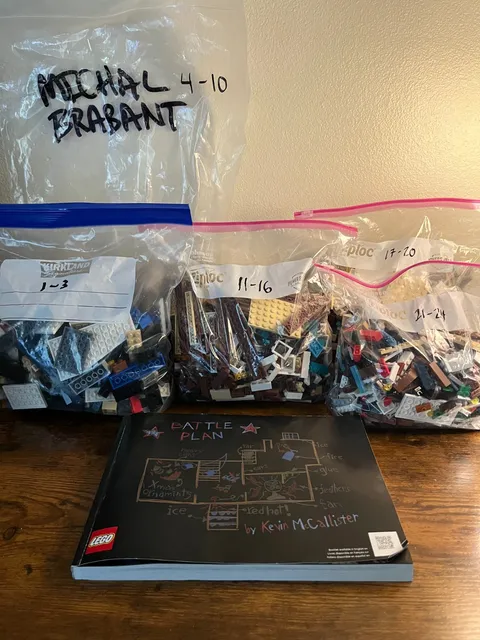 LEGO Home Alone House 21330 No Figures - Disassembled Bagged As-Is Set