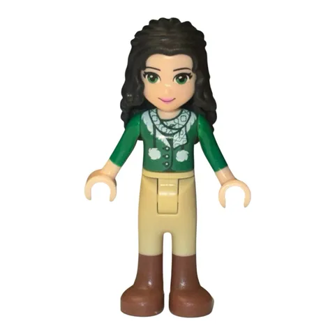 LEGO Friends Minifigure frnd180 EMMA Tan Pants Sweater Scarf Advent 2016 41131