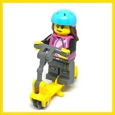 Lego 60364 Kick Scooter Driver Minifigure 2023 Retired