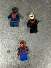 LEGO Marvel Minifigure Lot of 3 Nightwing, Spider-Man, Spiderverse