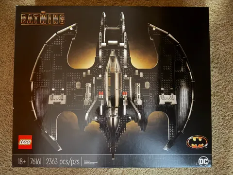 LEGO DC Super Heroes: 1989 Batwing (76161) Batman - Retired, Sealed, New