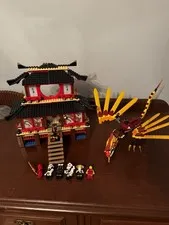 LEGO Ninjago Fire Temple (2507) w/ Minifigures – Read Description