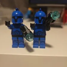 Lego Star Wars Senate Commando Trooper Minifigure (sw0614) Lot of 2