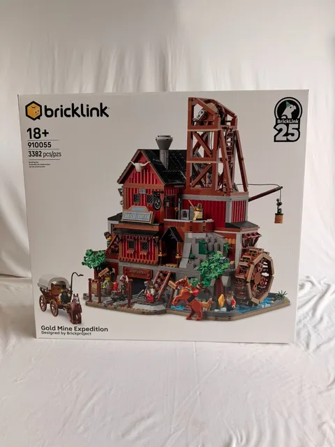 ⛏️ LEGO 910055 The Old Train Engine Shed Gold Mine BrickLink Designer Program Se