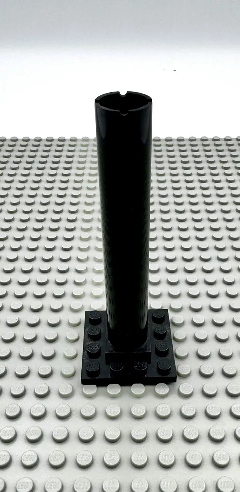 Lego 4844 Ship Boat Mast Base Section 4x4x9 Black Pirates 6285, 6274, 6270, 6286
