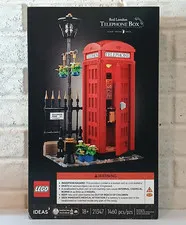 LEGO Red London Telephone Box 21347 - NEW - SEALED - Ideas