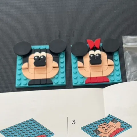LEGO Disney Mickey Minnie D23 2026 Downtown Disney Make Take Exclusive 77pc Set