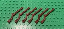 Lot Of 6x Lego Brown Muskets