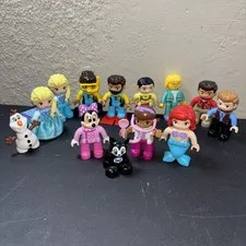 Lot Of 13 LEGO Duplo Figures Disney Scuba Figures