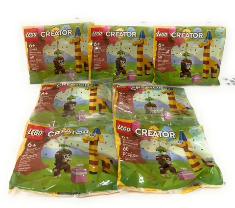 LEGO Creator Birthday Party Animals Polybag Set 30689 (7-Pack)