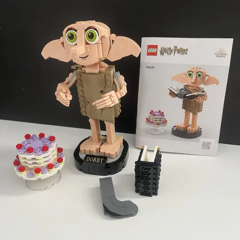 Lego 76421 Harry Potter Dobby the House-Elf Complete Toy Building Set W/ Manual