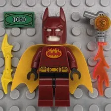 Lego DC Super Heroes Minifigure SH0449 Batman Firestarter Batsuit