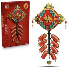 LEGO Spring Festival Fortune Firecracker Kids Building Toy - Chinese New Year 