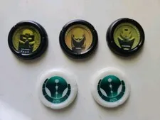 Lego Bionicle Throwing Disc Lot Of 5 Kakama Miru Kaukau 41276