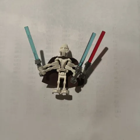 General Grievous With Light Sabers And Cape