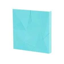 1x LEGO Modified Building Brick 6x6x2 Azure Blue Ice Crystal Optics 6414927 3160