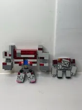 INCOMPLETE LEGO Minecraft 21163 Redstone Monstrosity Body Redstone Golem Figure