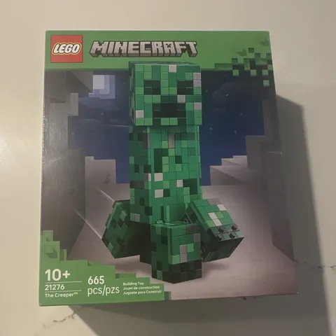 LEGO Minecraft 21276 The Creeper Creeper Character Building Set 665 pcs