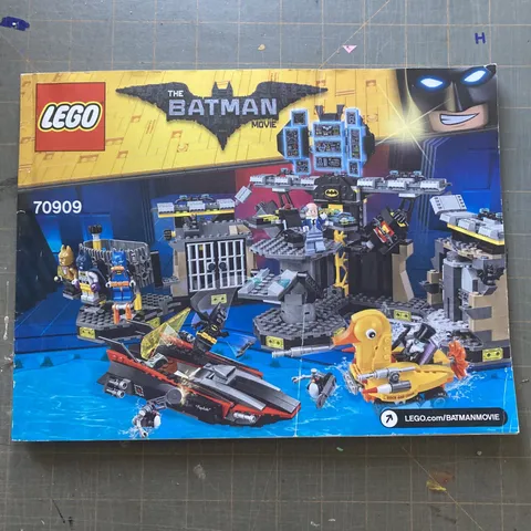 Lego 76055 DC Comics Super Heroes Replacement manual Book #2 only