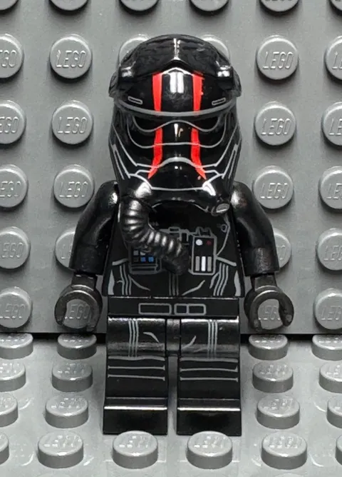 Lego Star Wars First Order TIE Fighter Pilot Red Stripes Minifigure sw0860 75179