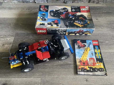 LEGO Vintage LEGO Technic 8860 Car Chassis (1980) – Box and Manual - Incomplete