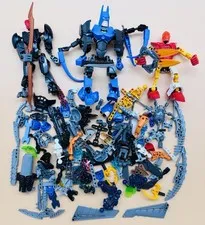 Huge Lego Bionicle Hero Factory Lot Weapons Armor Masks Body Parts  & Pieces