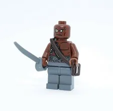 LEGO Pirates of the Caribbean GUNNER ZOMBIE minifigure from set #4195