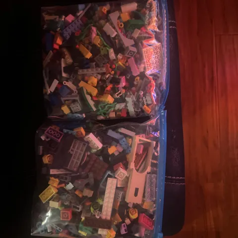 Bulk LEGO LOT 5 pound box of Bricks, Parts, Pieces, Tires, Accessories, Mix