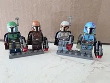 Lego Star Wars Minifigure Lot Of 4 Mandolorian Tribe Warriors 75267