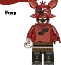 Lego Five Nights At Freddy 's Halloween Horror Foxy FNAF Newcustom Minifiguremoc