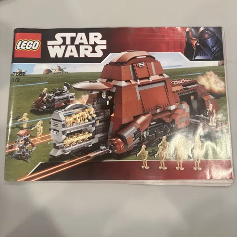 LEGO Star Wars Instruction Manuals Set 7662 Trade Federation MTT