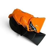 LEGO Hero Factory Splitter Beast Head Jaw 15359pb001 44021 Orange Black Bionicle