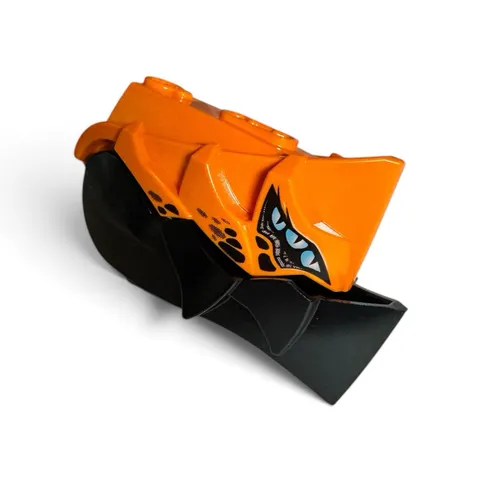 LEGO Hero Factory Splitter Beast Head Jaw 15359pb001 44021 Orange Black Bionicle