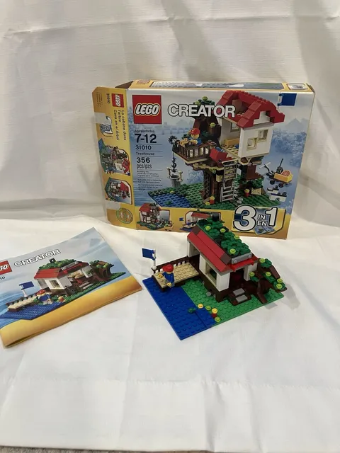 LEGO Creator Treehouse 31010 3-in-1 356pcs Complete Set Box+Inst