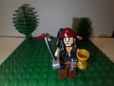 LEGO® Minifigure Pirates of the Caribbean poc001 Captain Jack Sparrow