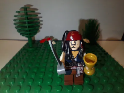 LEGO® Minifigure Pirates of the Caribbean poc001 Captain Jack Sparrow