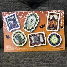 New LEGO Store Exclusive Halloween Scavenger Hunt Prize Stickers