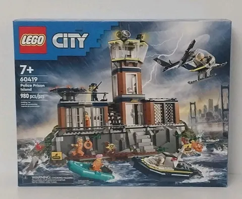 LEGO City Police Prison Island 60419 Complete Set 980 Pieces Ages 7+
