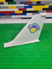 LEGO Airplane Tail 14x2x8 With Yellow Box - 2008