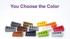 Lego 2x1x2/3 Slope with Grille 18 Degrees You Choose the Color