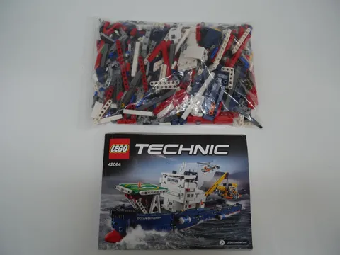 LEGO Technic 42064 Ocean Explorer Used With Instructions No Original Box