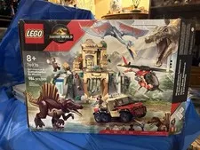 LEGO #76976 Spinosaurus & Quetzalcoatlus Air Mission - Open Box,never Assembled