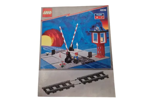 Lego® TRAIN Railway 4539 Instructions Red Level Crossing
