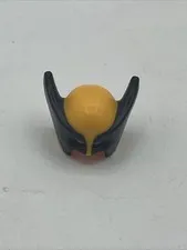 LEGO - Minifig, Headgear Mask Wolverine w/ Black Pointed Sides Pattern