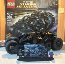 Rare LEGO Batman DC Comics Super Heroes: The Tumbler (76023) UCS Complete Set 