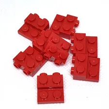 LEGO Parts - Red Plate 2 x 2 x 2/3 with 2 Studs on Side - No 99206 - QTY 8
