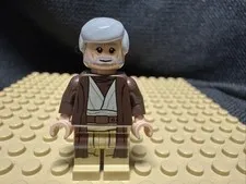 LEGO Obi-Wan Kenobi (Dark Brown Hooded Coat) STAR WARS MINIFIGURE