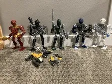 LEGO Bionicle Toa Inika lot (8727, 8728, 8729, 8730,  8731, 8732)